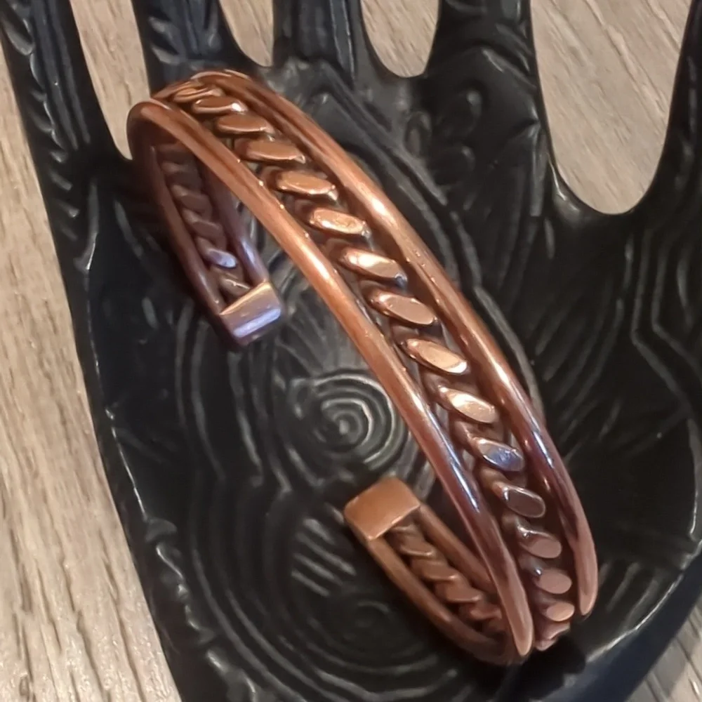 Southwest Artisan Handmade Copper Twist Cuff